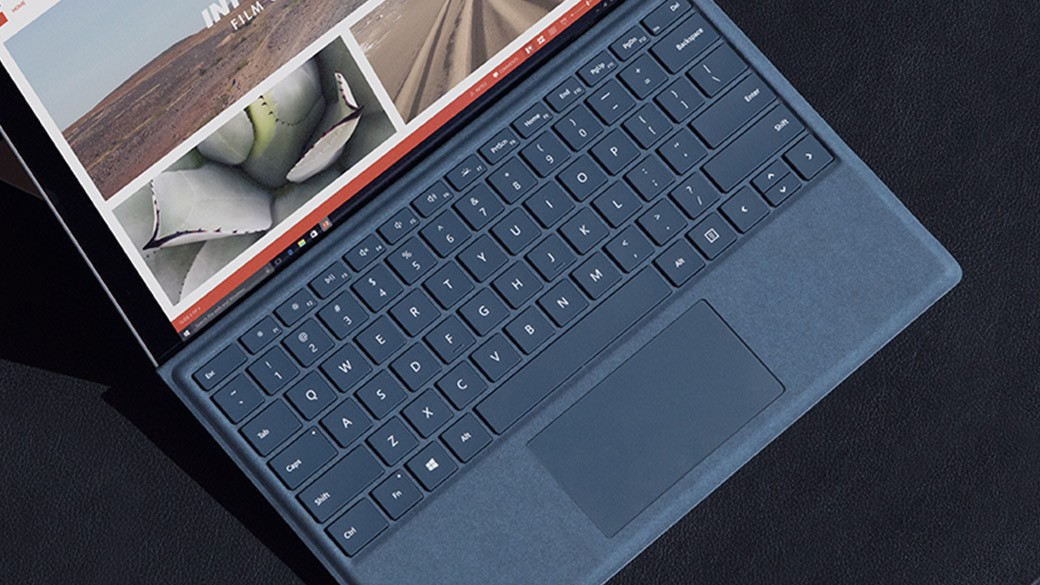 Like new - Bàn phím microsoft surface pro 3,4,5,6,7 loại Ancantara - Ảnh 2