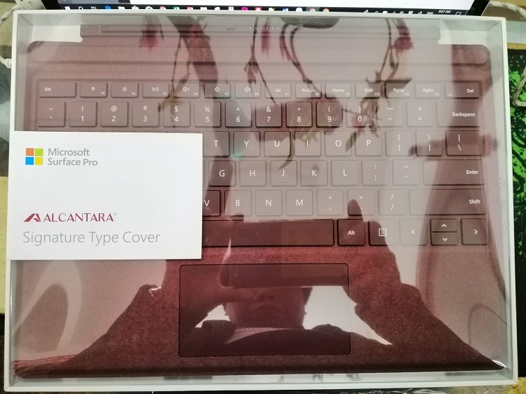 Mới - Bàn phím surface alcantara - dùng cho pro 3 4 5 6 7 - Ảnh 3