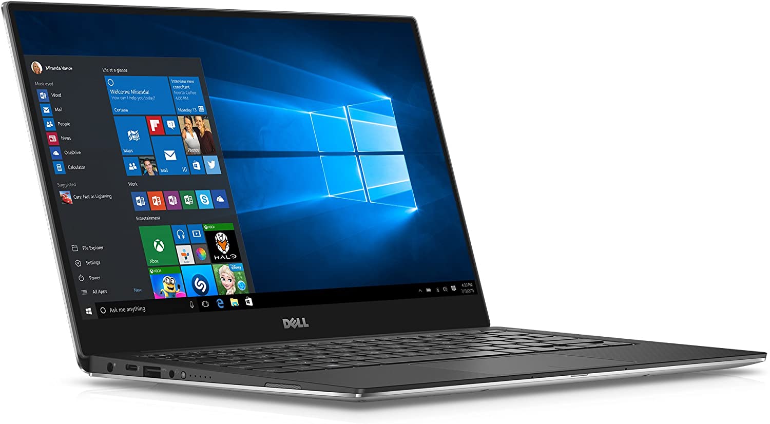 Laptop Dell XPS 13 9350 cũ ( Core i5 6200U – Ram 4G – SSD 128G – 13.3″ – FHD) like new 99% - Ảnh 4