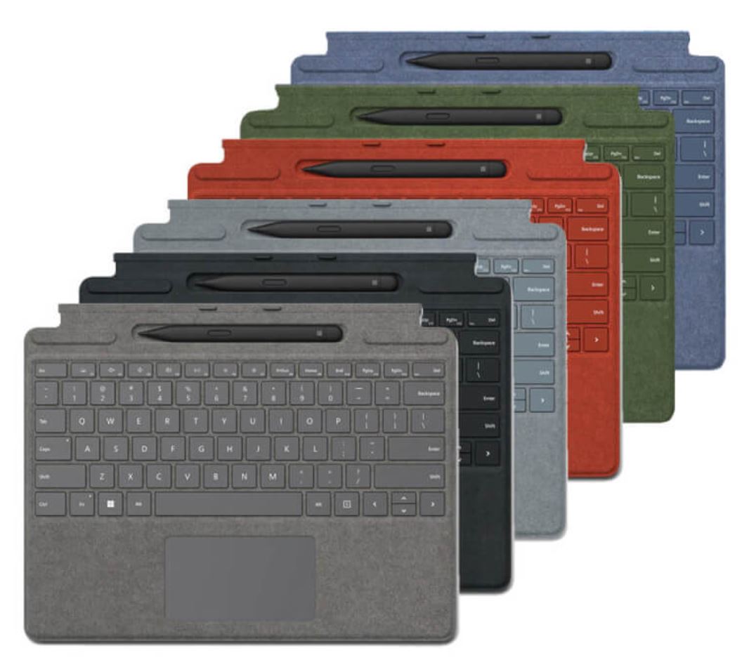 Mới - Bàn phím Surface Pro 8/9/X kèm bút Slim Pen 2