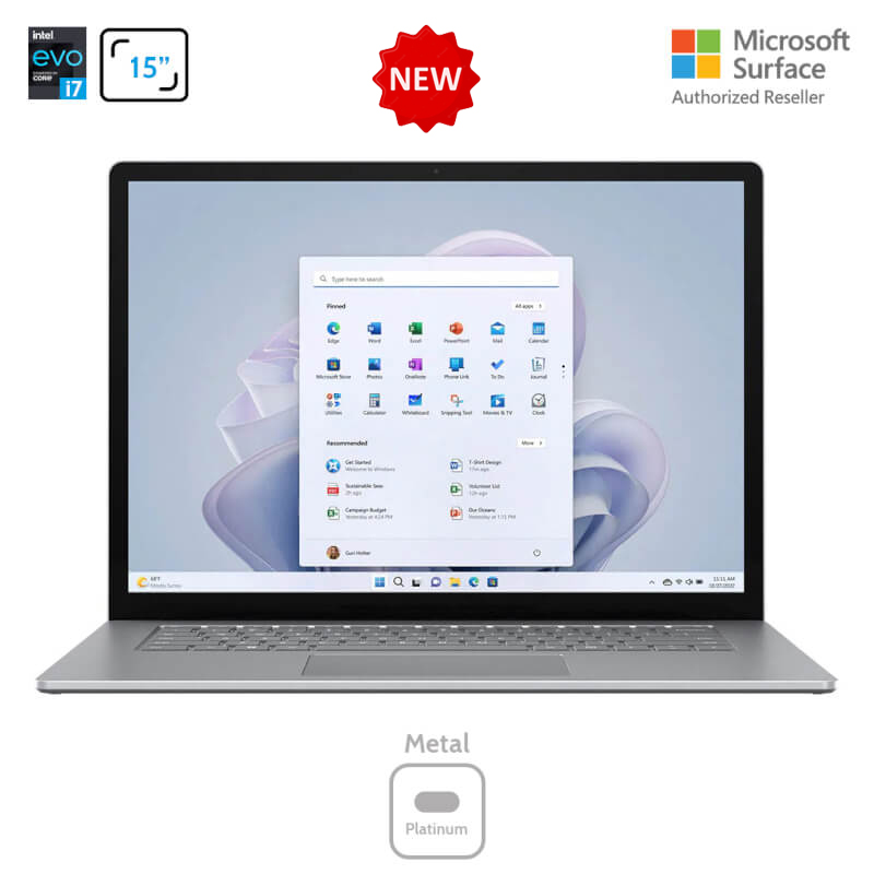 Surface Laptop 5 15inch i7/8/512GB Mới