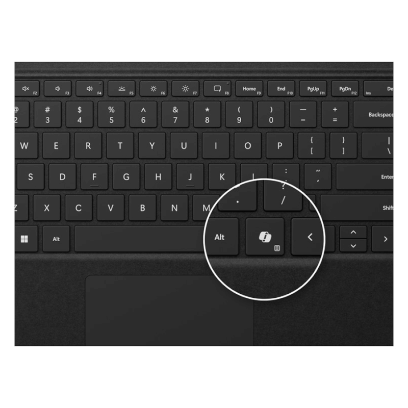 Mới – Bàn phím Copilot Surface Pro – tương thích pro X, Pro 8, Pro 9, Pro 10, Pro 11 - Ảnh 3